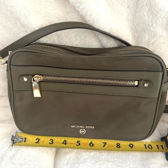 Michael Kors Dark Green Crossbody Bag - Picture 6 of 8